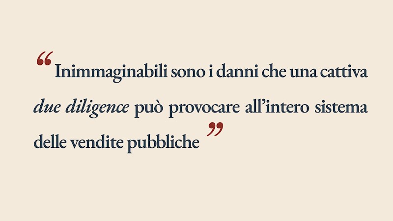 Barbara Schepis - L'esperto e l'importanza di una corretta due diligence