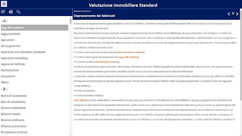 Ricerca indice alfabetico