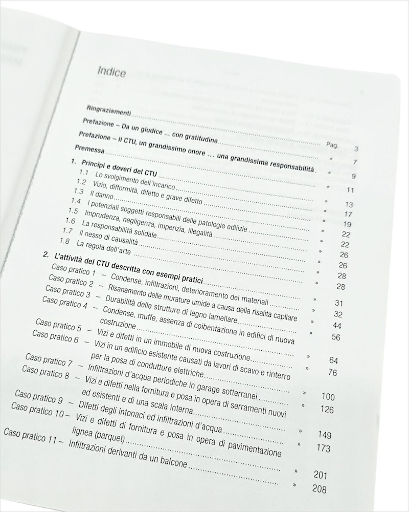  Indice - Il CTU per le Patologie Edilizie 