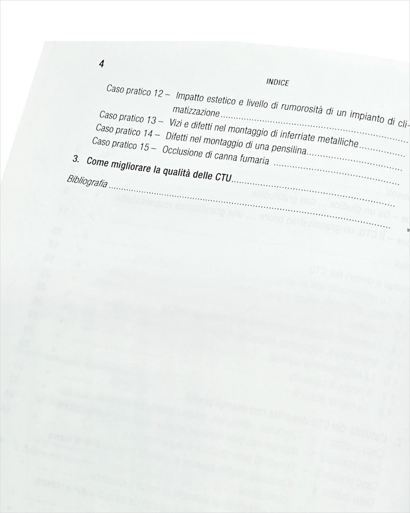 Indice - Il CTU per le Patologie Edilizie